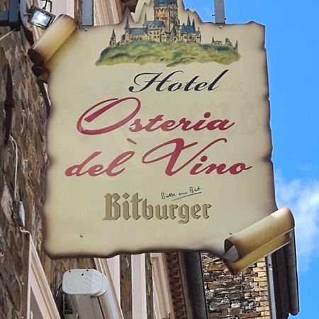 Hotel Osteria Del Vino Cochem Exterior photo